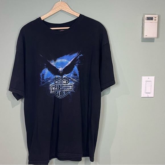 Harley-Davidson Black Cotton Tee - Picture 3 of 8